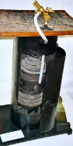 Chalumeau ancien à soufflet (pédale), air/gaz